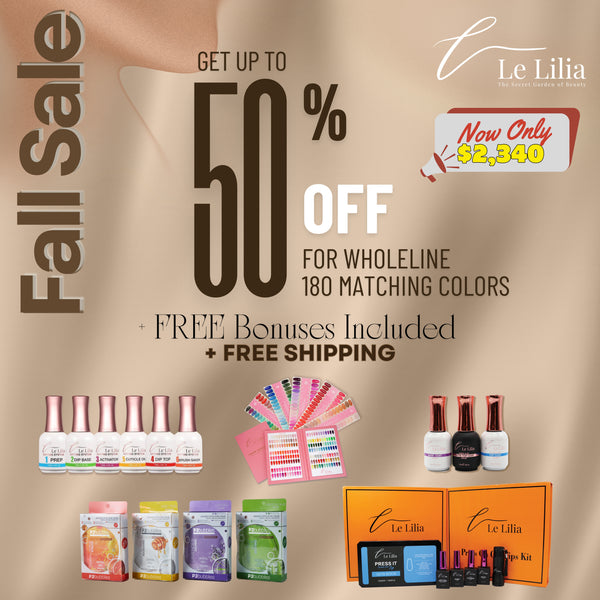 FALL SALE | Wholeline LeLilia 4in1 Trio Matching 180 Colors